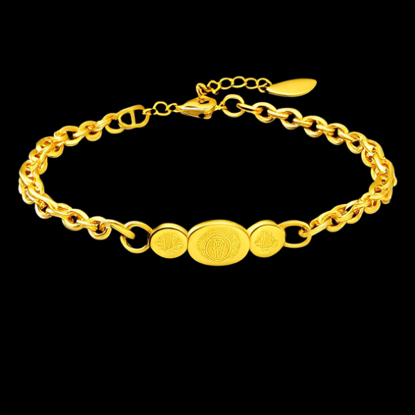 8克黄金手链图片