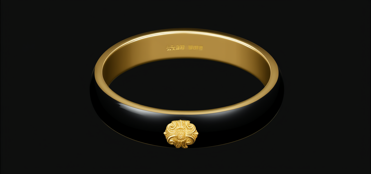 二十克金手镯图片