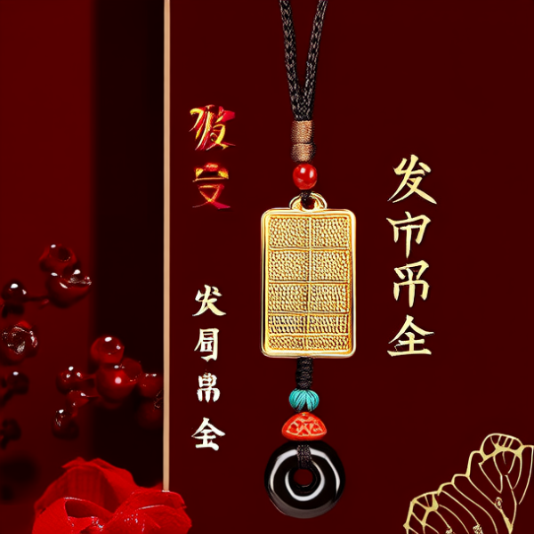 发金吊坠图片大全