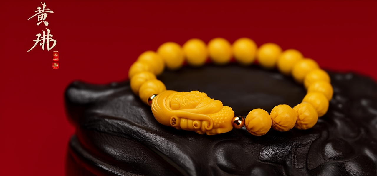 黄金佛头手链图片