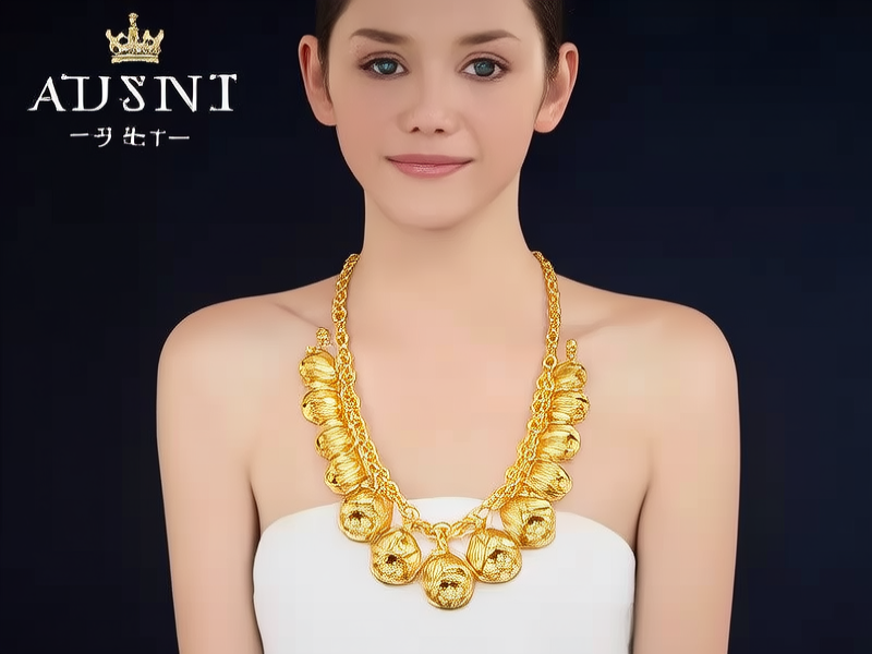 八十克黄金项链图片