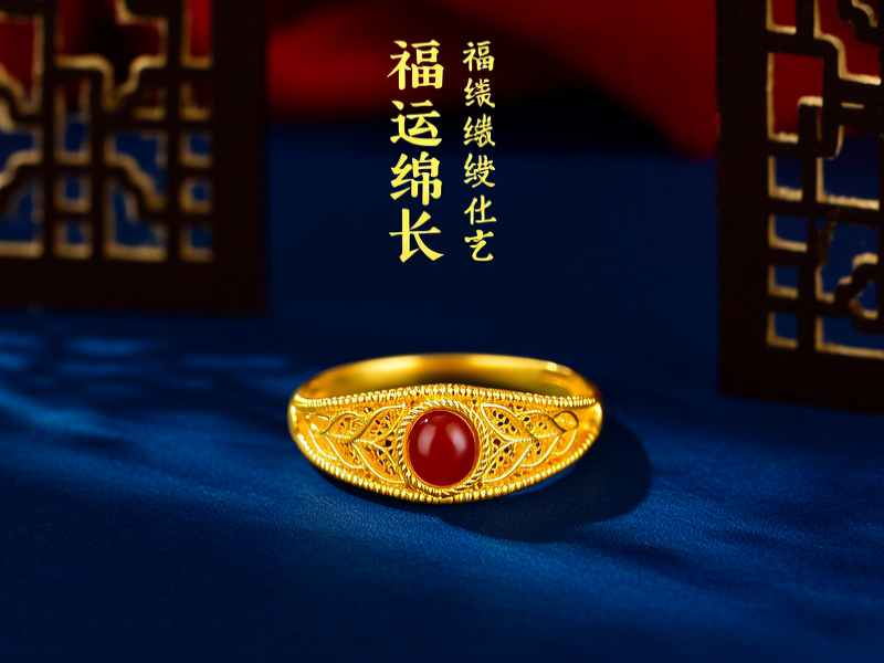 和成天下金戒指图片