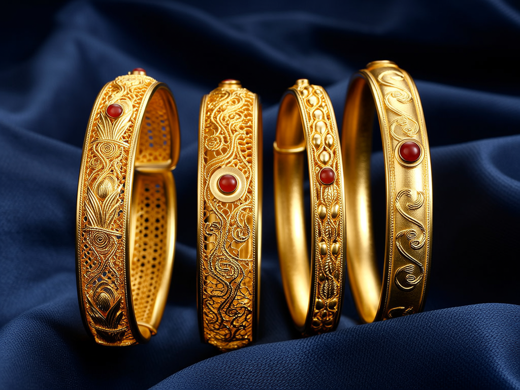 女士金手镯图片大全