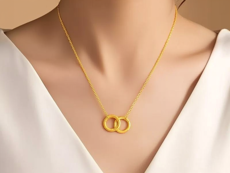 120克黄金项链图片